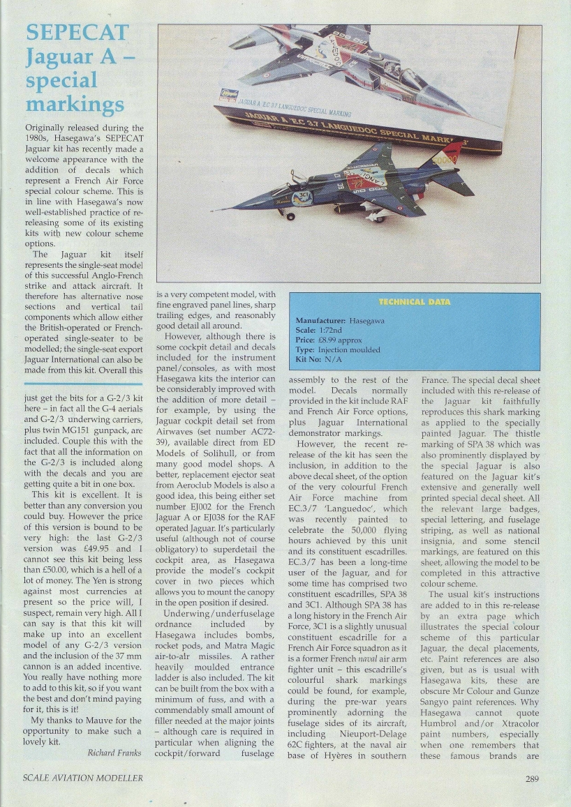 Scale Aviation Modeller International 1995-06